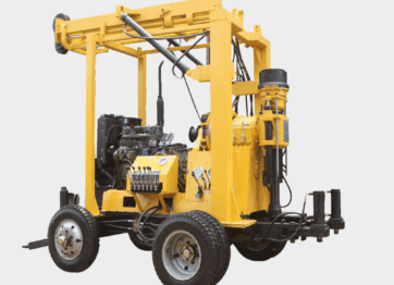 Water drilling machine for industry